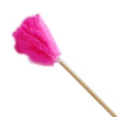 Groundsman Turkey Feather Duster With Bamboo Handle 22"