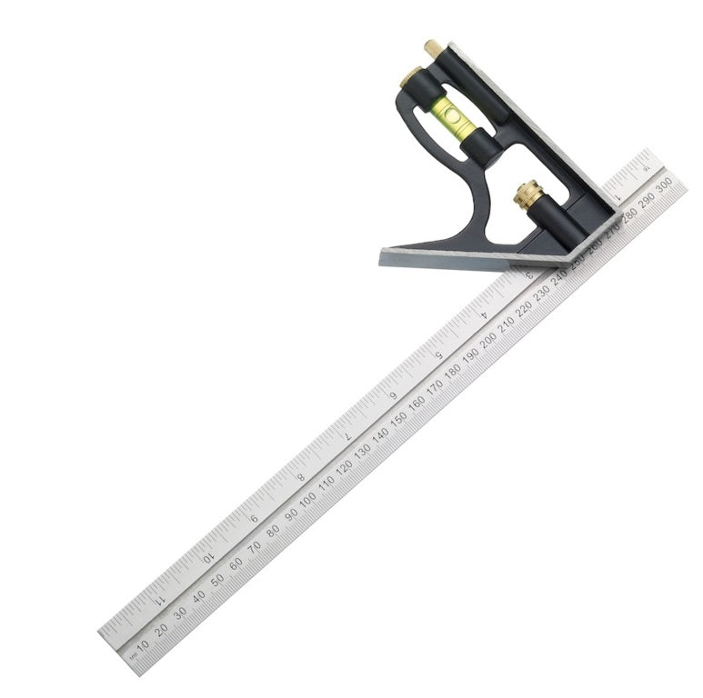 Fisher Combination Square English & Metric Markings 12"/300mm