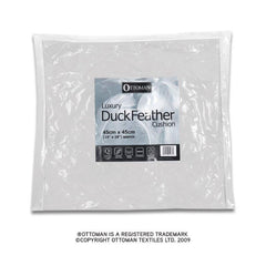 Ottoman Duck Feather Cushion Pad 18 x 18cm