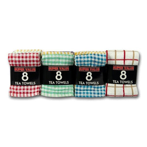Ottoman Tea Towels Pack 8