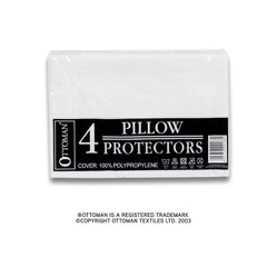 Ottoman Pillow Protectors Pack 4