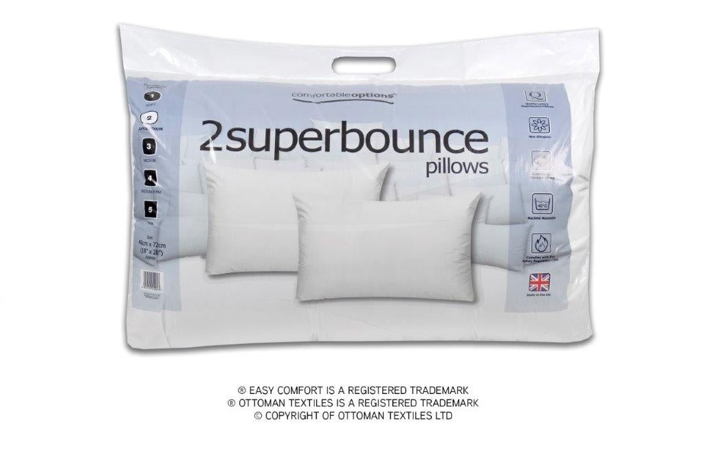 Ottoman Corivin Superbounce Pillows Twin Pack