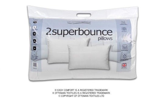 Ottoman Corivin Superbounce Pillows Twin Pack