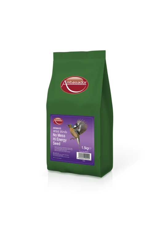 Ambassador No Mess Hi Energy Seed 1.5kg