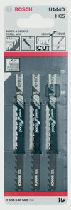 Bosch U144D Jigsaw Blade Speed For Wood Pack 3