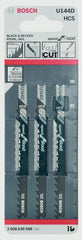 Bosch U144D Jigsaw Blade Speed For Wood Pack 3