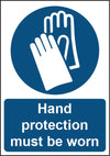 Smiths Architectural Hand Protection Must Be Worn Sign