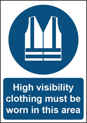 Securit Hi Vis Clothing Must Be Worn