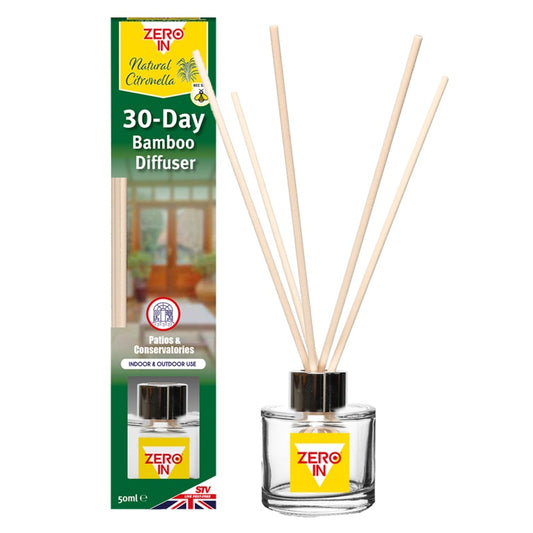 Zero In Bamboo Diffuser 30 Day