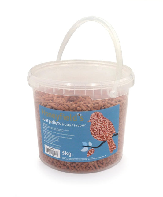Honeyfield's Suet Pellets with Fruity Flavour Tub 3kg