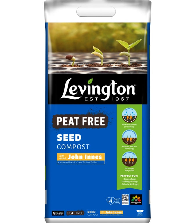 Levington Peat Free John Innes Seed 10L