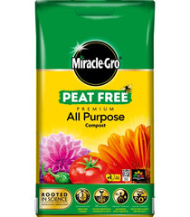 Miracle-Gro® Premium All Purpose Peat Free Compost 10L