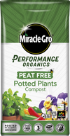 Miracle-Gro® Performance Organic Peat Free Potted Plants Compost 10L