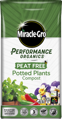 Miracle-Gro® Performance Organic Peat Free Potted Plants Compost 10L