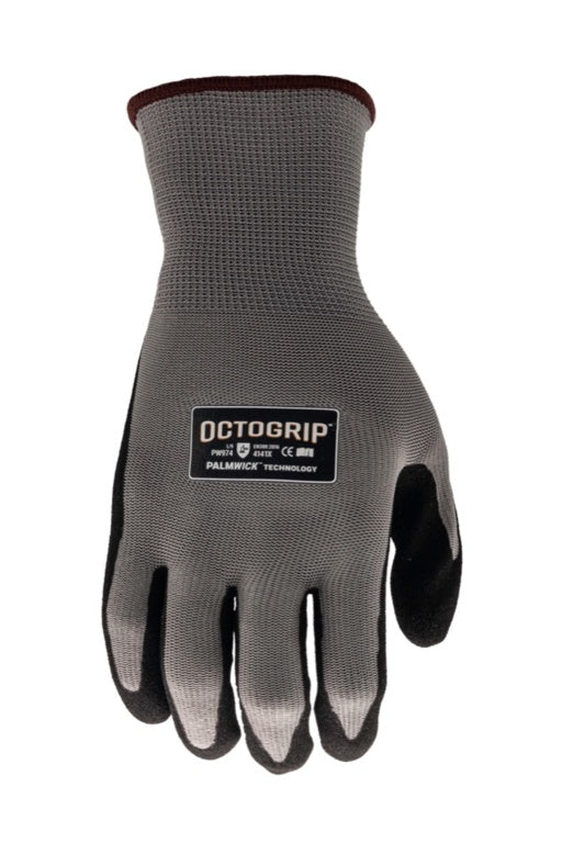 Octogrip 13g Hi Flex Glove With Breathable Nitrile Palm Large