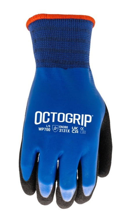 Octogrip 15g Double-dipped Latex Waterproof Glove Medium