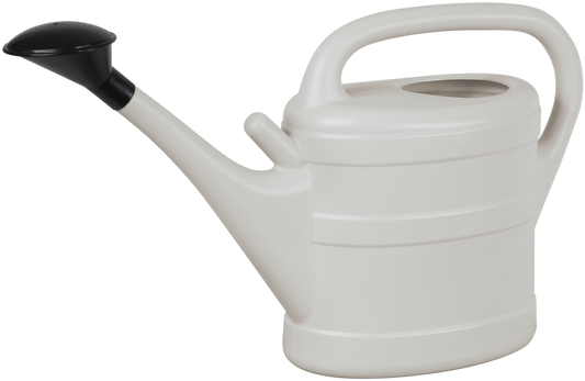 Green & Home 10L Recycled Watering Can Light Grey