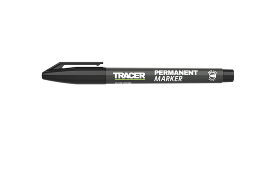 Tracer Permanent Construction Marker Black