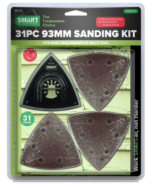 Smart Multi Tool Sanding Kit 31 Piece