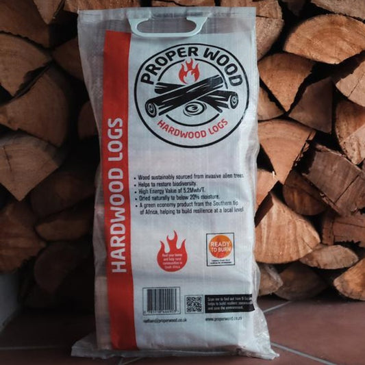 Proper Wood Hardwood Logs Single Bag