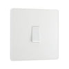 BG 20a 1g 2 Way Plastic Switch Pearlescent White