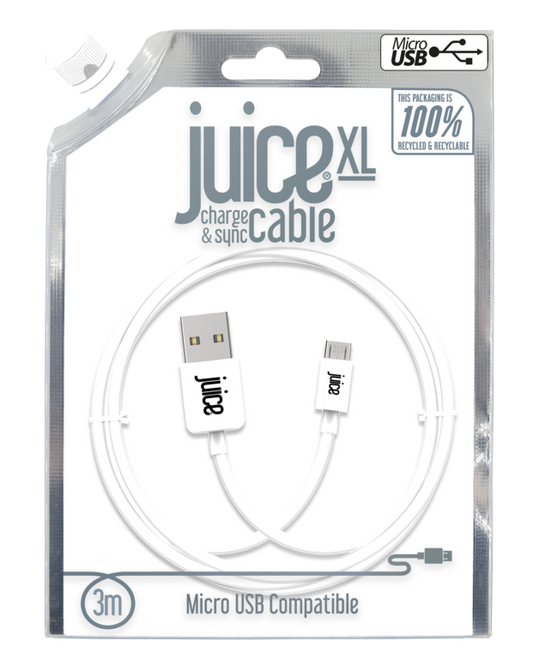 Juice USB Cable 3m White
