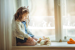 d-c-fix® Static Cling Window Border Rabbits 1.5m