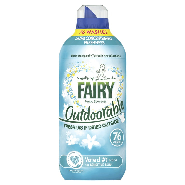 Fairy Outdoorable Non Bio 76 Wash
