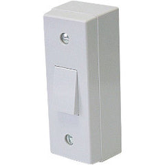 Securlec 1 Gang 2 Way Architrave Switch Round Edge