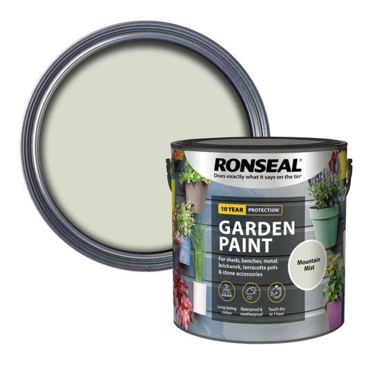 Ronseal Garden Paint 2.5L Mountain Mist