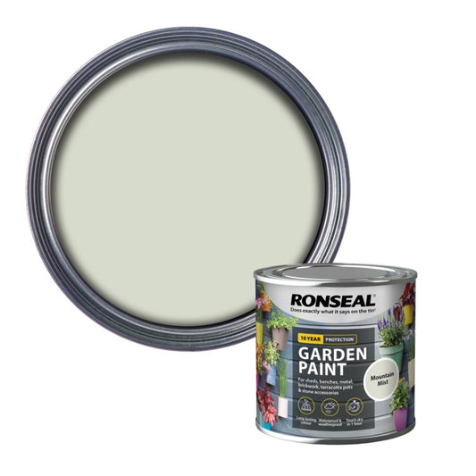 Ronseal Garden Paint 250ml Mountain Mist