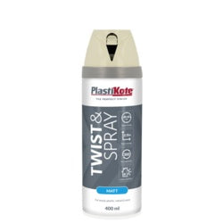 PlastiKote Twist & Spray Paint 400ml Georgian Stone