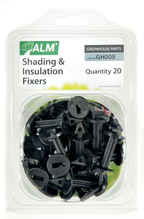 ALM Shading & Insulation Fixers Pack of 20