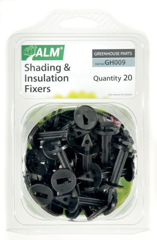 ALM Shading & Insulation Fixers Pack of 20