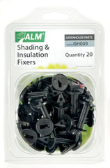 ALM Shading & Insulation Fixers Pack of 20