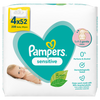 Pampers Baby Wipes 4 x 52 Sensitive