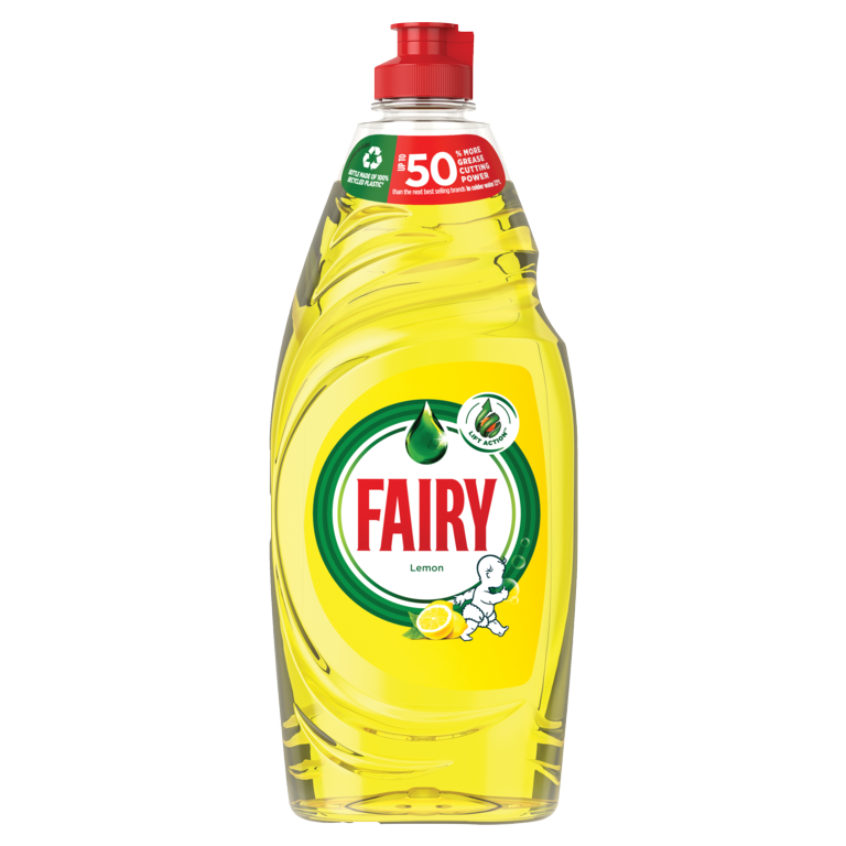 Fairy Washing Up Liquid 654ml Lemon