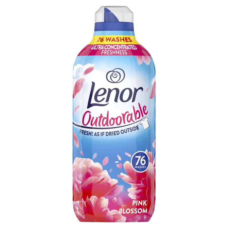 Lenor Outdoor Fabric Conditioner 76 Wash Pink Blossom