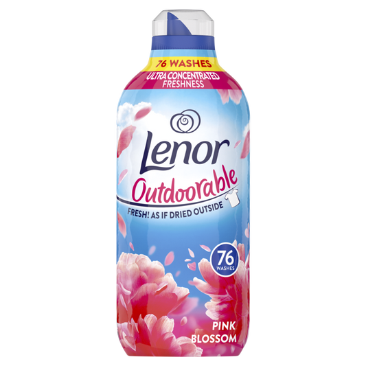 Lenor Outdoor Fabric Conditioner 86 Wash Pink Blossom