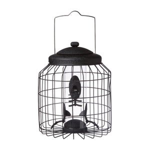 Ambassador Heavy Duty Black Squirrel Proof Seed Feeder