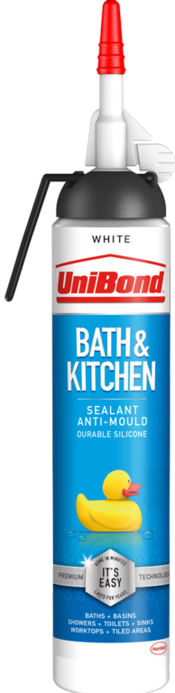 UniBond Bath & Kitchen Pressure Pack 208g White