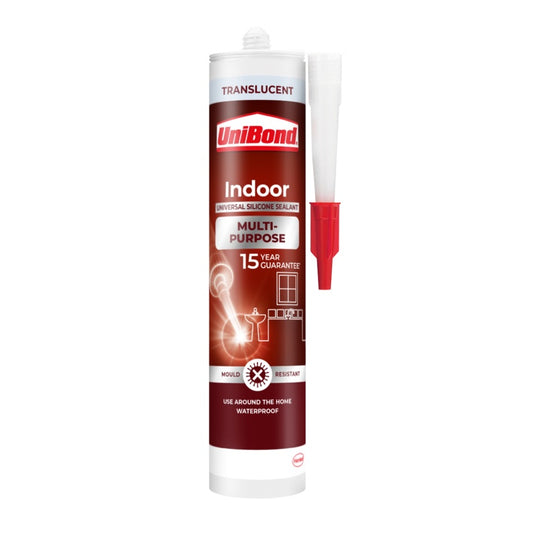 UniBond Indoor Multi Purpose Cartridge 274g Translucent