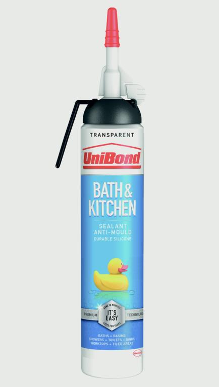 UniBond Kitchen & Bathroom Pressure Pack 208g Translucent