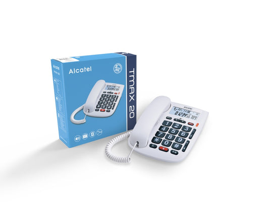 Alcatel Extra Comfort White Telephone TMAX20