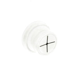 Securit Towel Holder White (2) Single