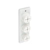Securit Towel Holder White Double
