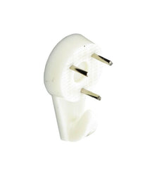 Securit Hard Wall Picture Hooks White (3) 30mm