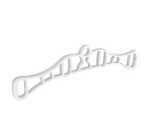 Securit Rack Ends White (2) 350mm
