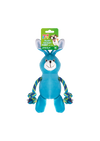 Pets at Play Squeaky Rabbit With Rope Arms