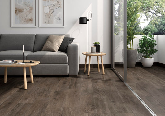 Prissmacer Galia Wenge Wood Effect Porcelain Tile 25 x 70cm 1.05m2, 7 Tiles Per Box
